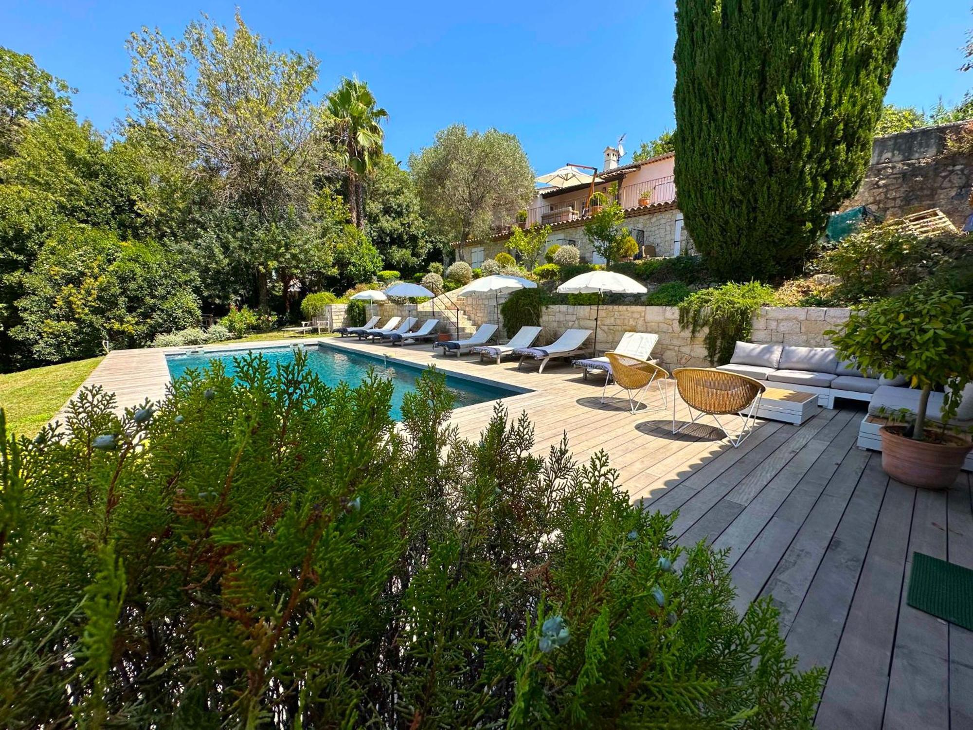 Hotel A Casa Bianca Saint-Paul-de-Vence Exterior foto